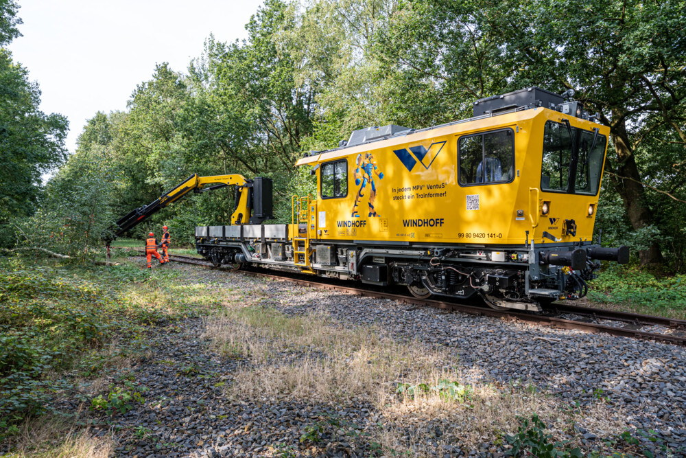 Modulares Gleisarbeitsfahrzeug MPV® VentuS® 