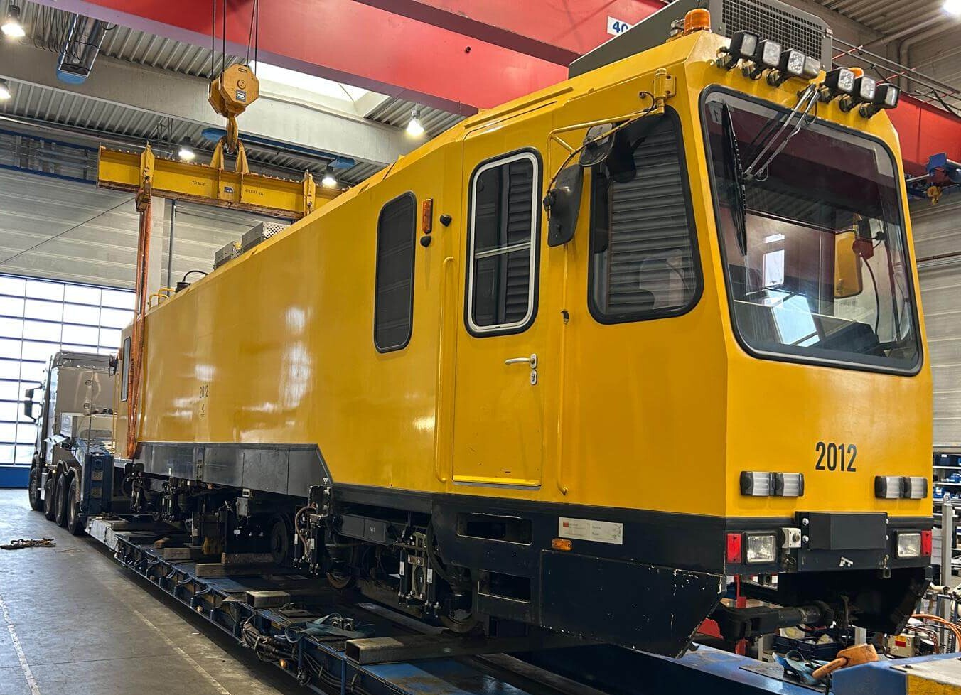 Modernisierter SF50 wird für Transport nach Finnland vorbereitet